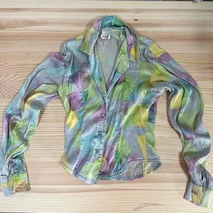 COPY - Todd oldham vintage silk blouse